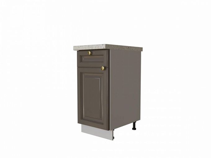 Шкаф нижний с 1-ой дверцей и ящиком Шарлин BMS - Фото