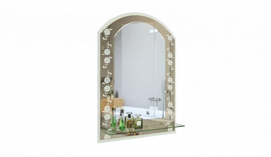 Зеркало в ванную комнату Файн 4 BMS - Фото
