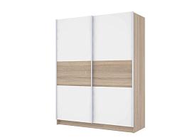 Распродажа - Шкаф-купе Слайд BMS(Белье - Платье (5 полок 2 ящика) (2)) (1700х2200х550)