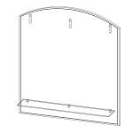 Зеркало для ванной Прима 8 BMS