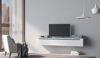 Распродажа - Тумба под ТВ подвесная Вакс 1 BMS (1730х260х390)