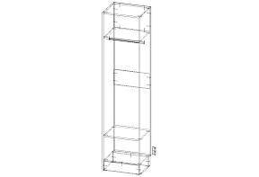 Распродажа - Гардеробная Фрост 2  (500х2100х400)