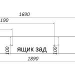 Тахта Мира 2 BMS(Правый угол)