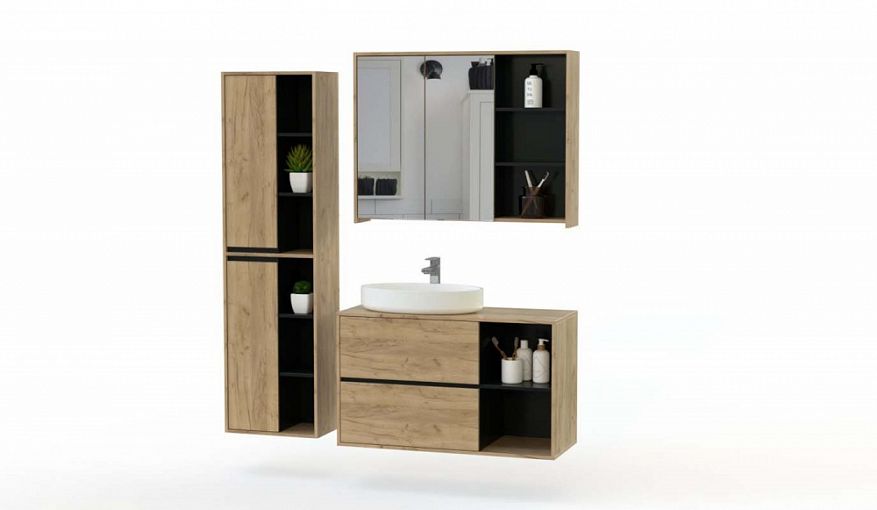 Комплект для ванной комнаты Стив 2 BMS - Фото