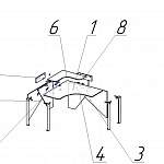 Схема сборки Игровой стол Полярис-7 BMS