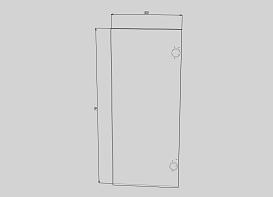 Распродажа - ЭСКИЗ ЭСКИЗ Дверь  №000135902   (300х716х16)