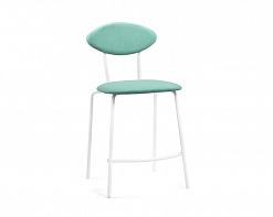 Полубарный стул Коумо зеленого цвета
