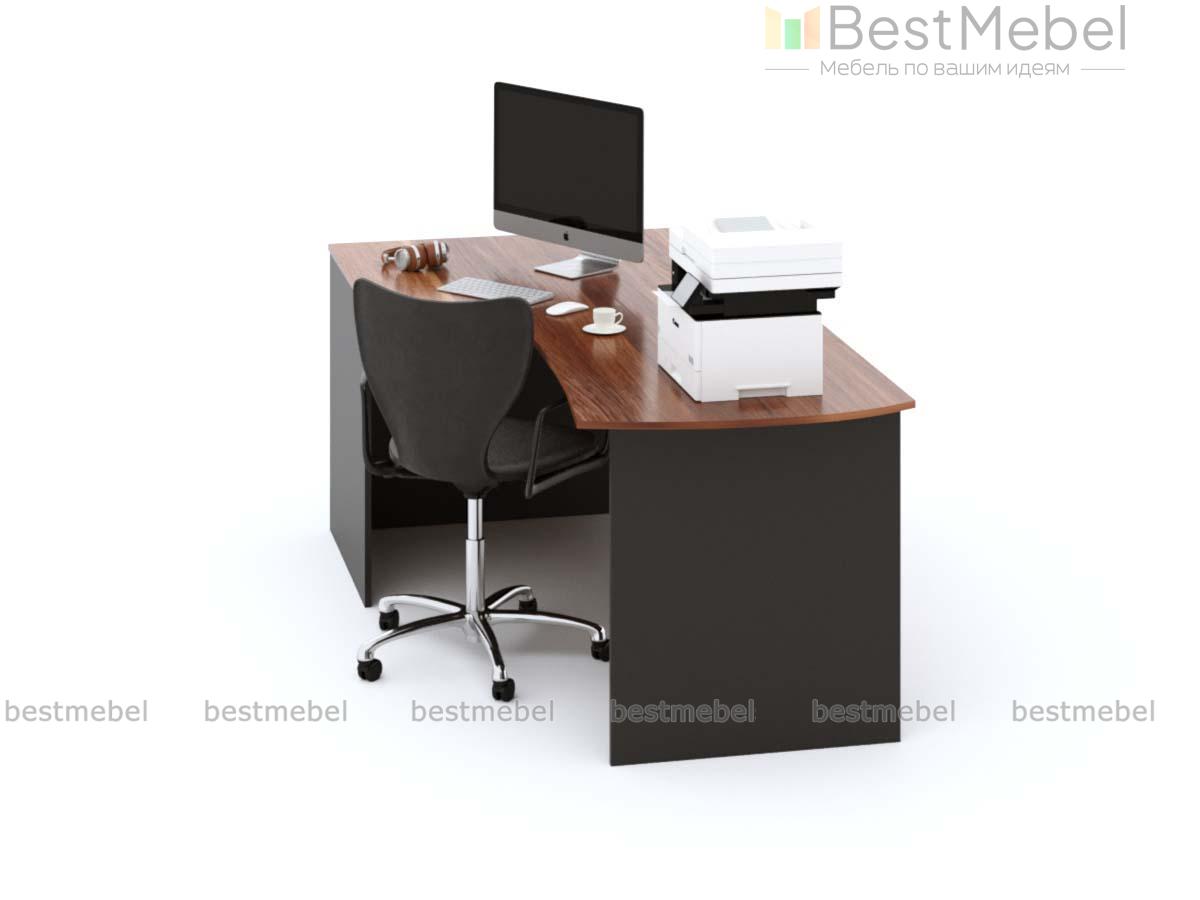 Стол офисный угловой Кейт 27 BMS - Фото