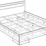 Чертеж Кровать Скипер BMS