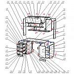 Схема сборки Стол Канна-Д9 BMS