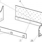 Схема сборки Кровать Лина 17 BMS
