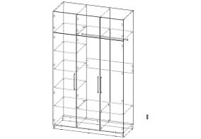 Распродажа - Распашной шкаф Вилета 6  (1500х2500х600)
