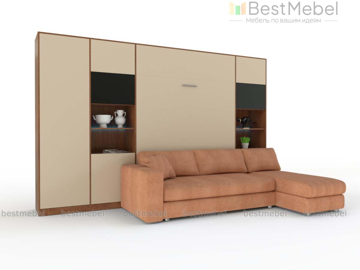 Шкаф-кровать с диваном Дино 7 BMS - Фото