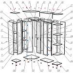 Схема сборки углового шкафа. Шкаф угловой Меркурий 1 распашной схема сборки. Угловой шкаф Зенит 2 схема сборки. Шкаф угловой Шатура схема сборки. Угловой шкаф Шатура мебель схема сборки.