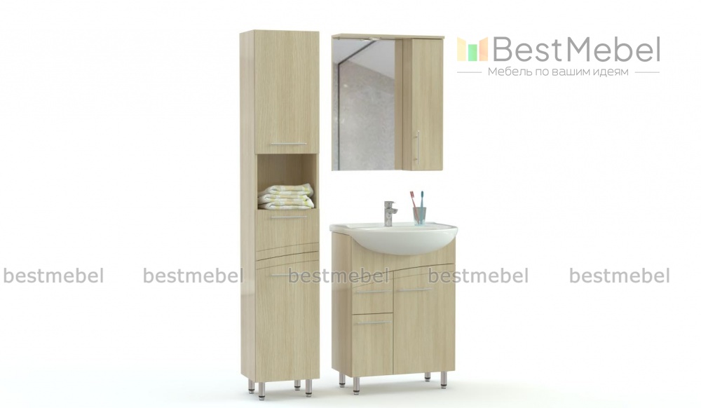 Мебель для ванной Рональд 3 BMS