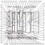 Схема сборки Шкаф Меркурий люкс-6 BMS