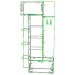 Схема сборки Прихожая Лего BMS
