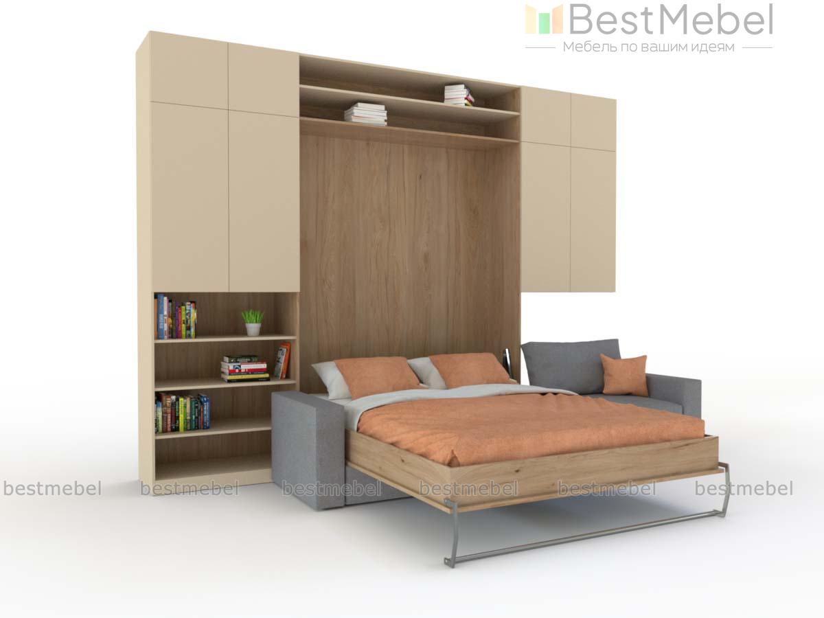 Шкаф-кровать Нью-3 с диваном BMS - Фото
