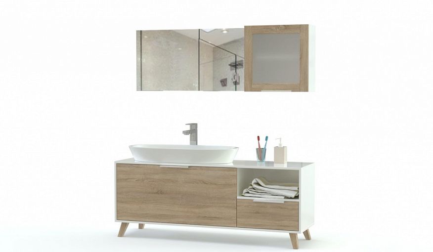 Мебель для ванной комнаты Августин 2 BMS - Фото