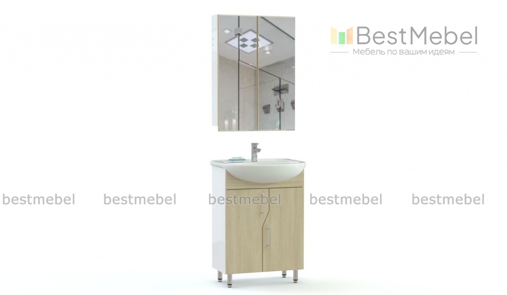 Мебель для ванной комнаты Рино 3 BMS