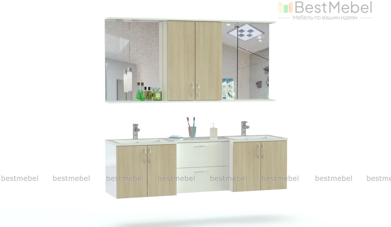 Мебель для ванной Шелти 1 BMS - Фото