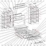 Схема сборки Шкаф-кровать с диваном Григ BMS
