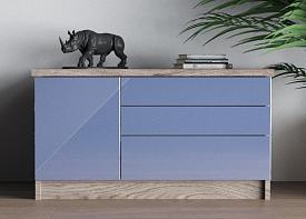 Распродажа - Шайн 12 глянцевый комод BMS (1200х900х400)