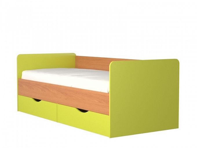 Кровать цветная BMS - Фото