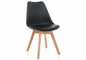 Деревянный стул Bonuss черного цвета