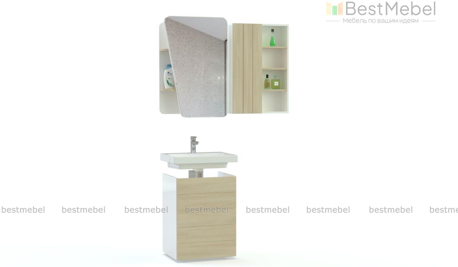 Мебель для ванной Шелти 2 BMS - Фото