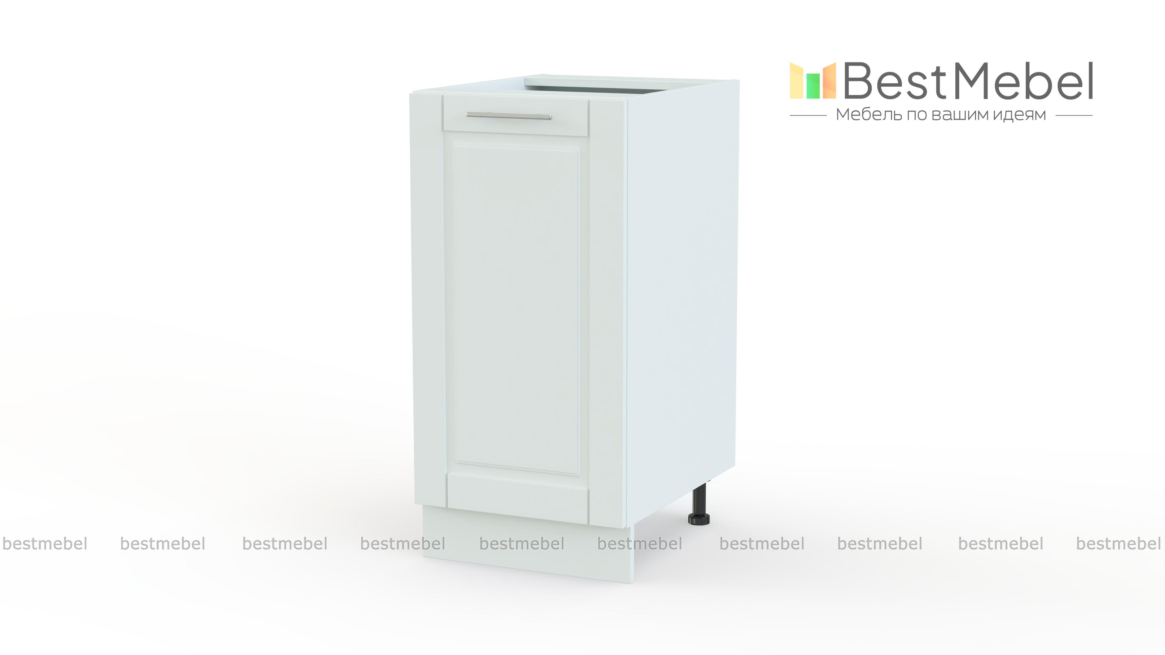 Шкаф нижний 1 дверь Палермо BMS - Фото