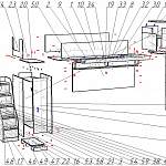 Схема сборки Кровать-чердак Селфи 1 BMS