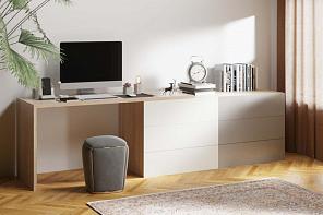 Распродажа - Комод со столом Капри BMS (1600х750х500)