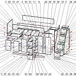 Схема сборки Кровать-чердак Астра-11 BMS