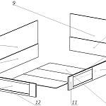 Схема сборки Угловая кровать Мона 440 подъемная BMS