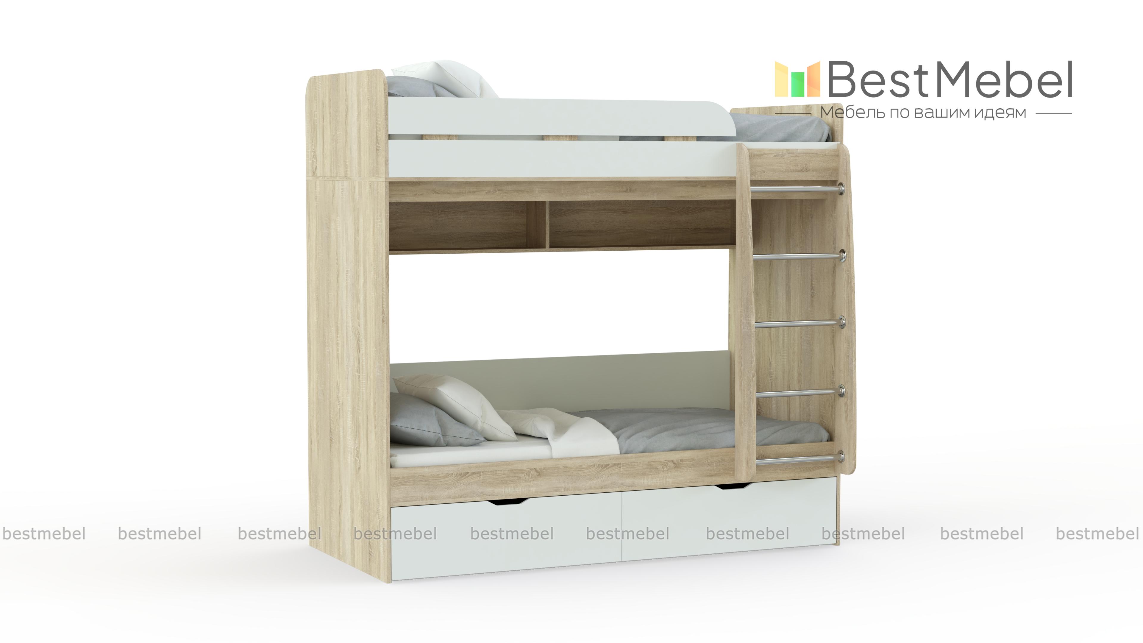 Двухъярусная кровать Белла 5 BMS - Фото
