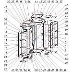 Схема сборки Угловой шкаф Роберта 03 BMS
