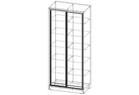 Распродажа - Библиотека Купе Лаки  (900х2100х500)