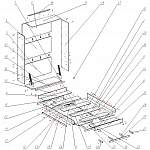 Схема сборки Шкаф-кровать с диваном Флау BMS
