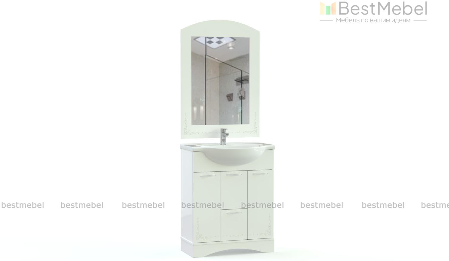 Комплект для ванной комнаты Фрезия 1 BMS - Фото