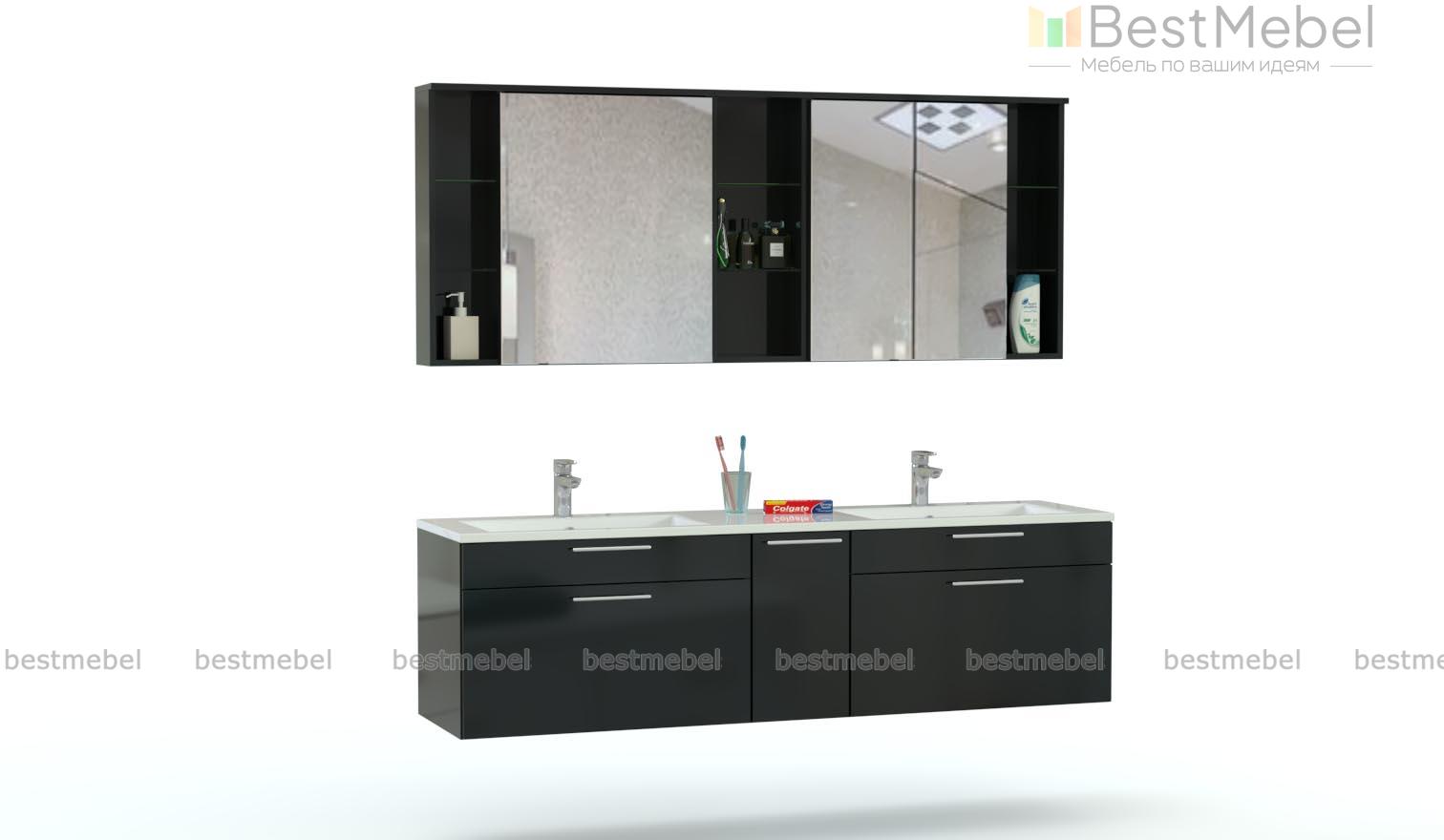 Комплект для ванной комнаты Плайн 3 BMS - Фото