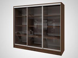 Распродажа - Книжный шкаф купе Дижон 2М BMS (1700х1200х550)