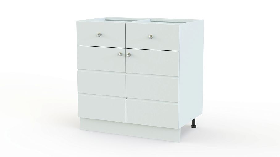 Тумба напольная Квадро 2 ящика BMS - Фото