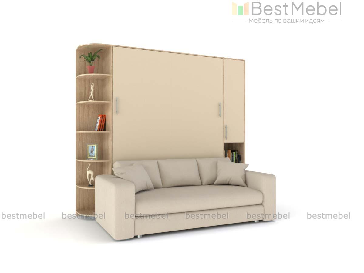Шкаф-кровать с диваном Изабель-15 BMS - Фото