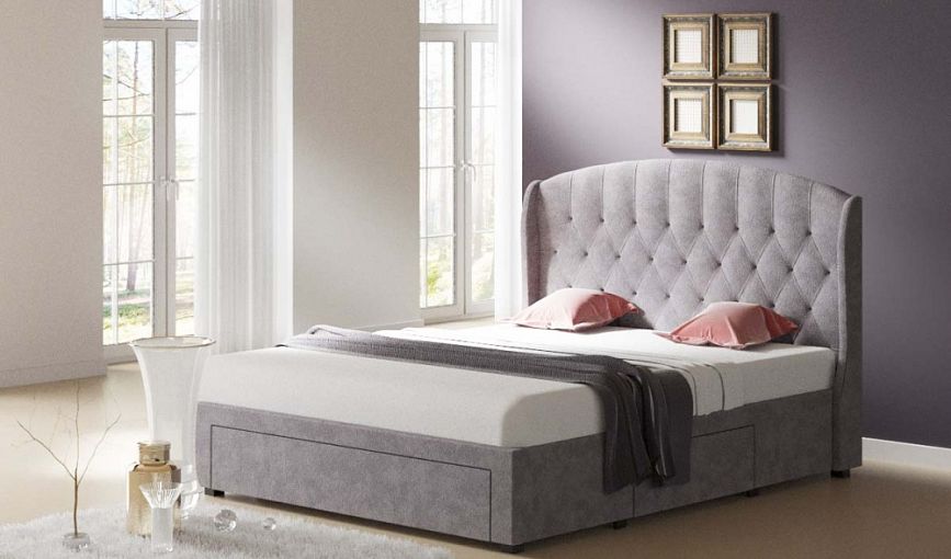 Двуспальная кровать Dana BMS - Фото