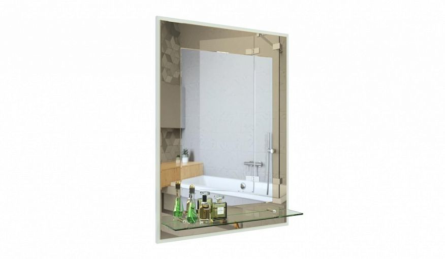 Зеркало в ванную комнату Дуо 9 BMS - Фото