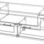 Чертеж Тумба Млайн 11 BMS