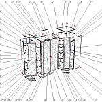 Схема сборки Угловой шкаф Локи 67 BMS