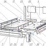 Схема сборки Кровать Капри 2 BMS