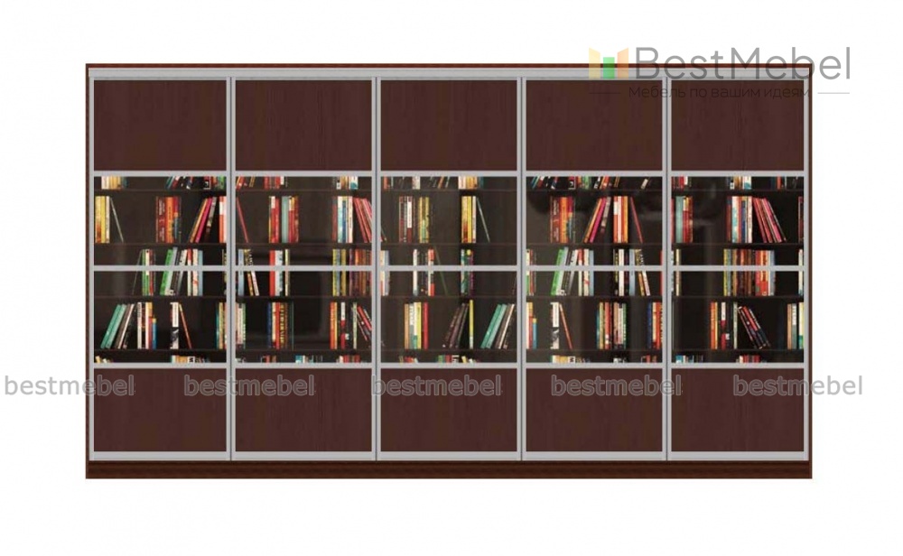 Шкаф-купе Библиотека 4.1 BMS
